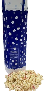 30 oz Snowy Chocolate Popcorn
