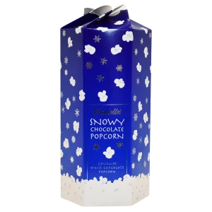 Snowy Chocolate Popcorn, 8 oz